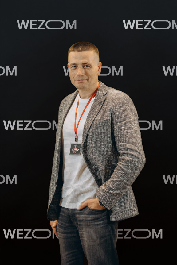 Portrait of WEZOM founder and CEO Serge Guzenko