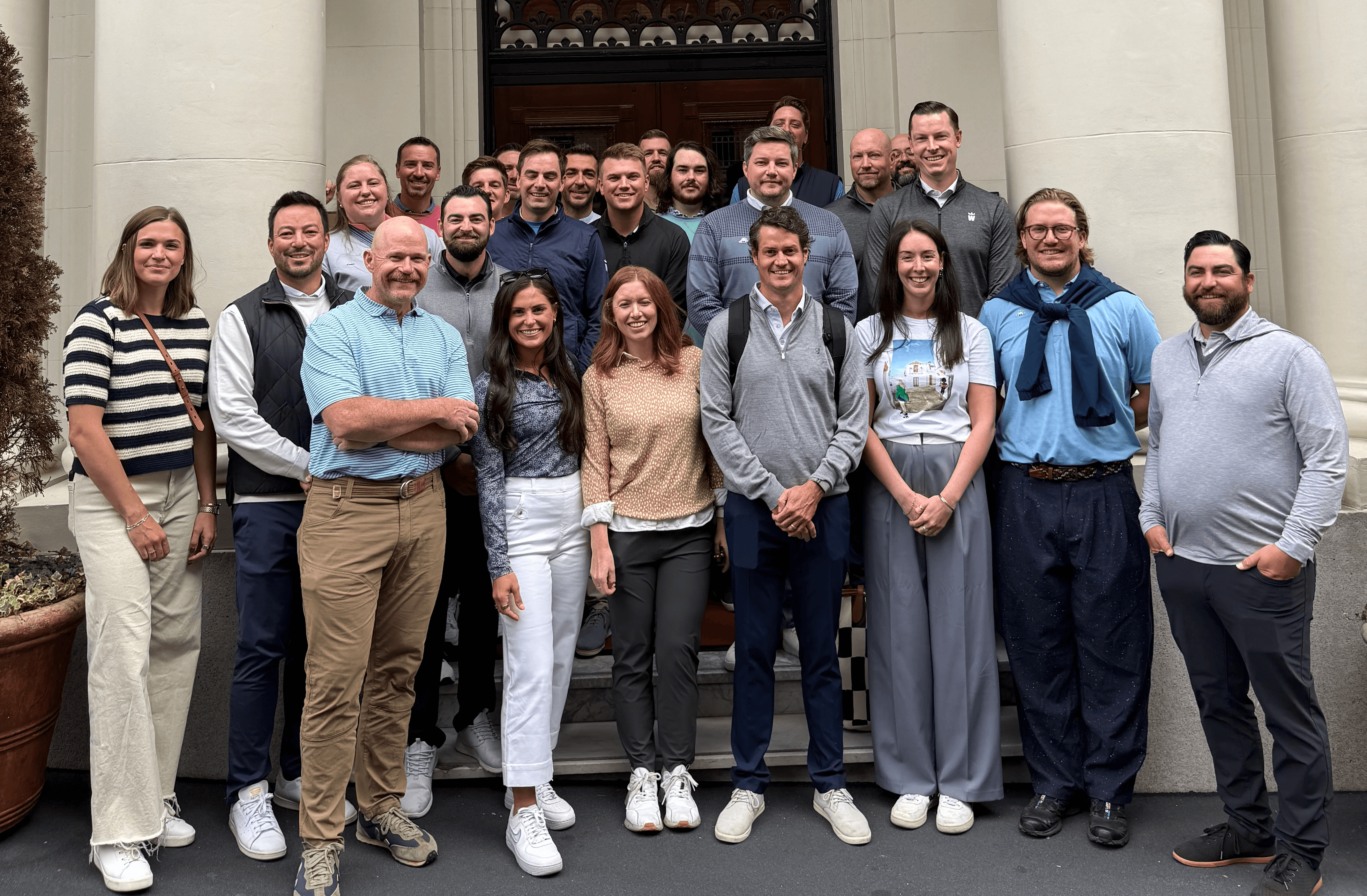 Whoosh team gathered at its San Francisco offsite