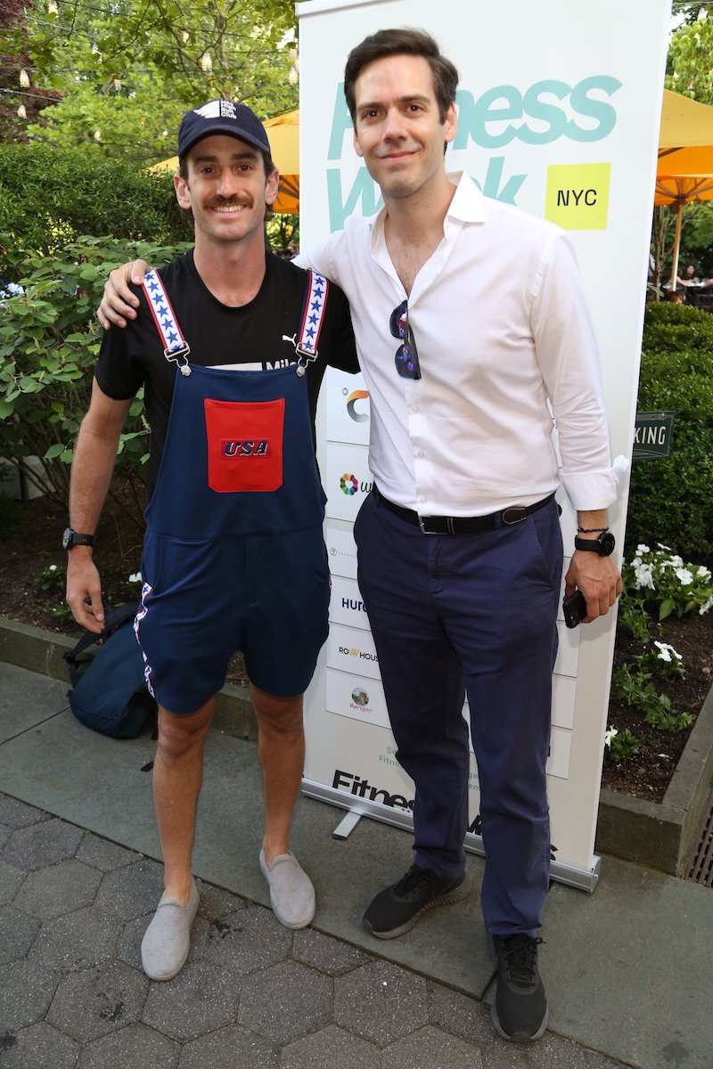 Kyle Bergman and William Heath at NYC Fitness Week