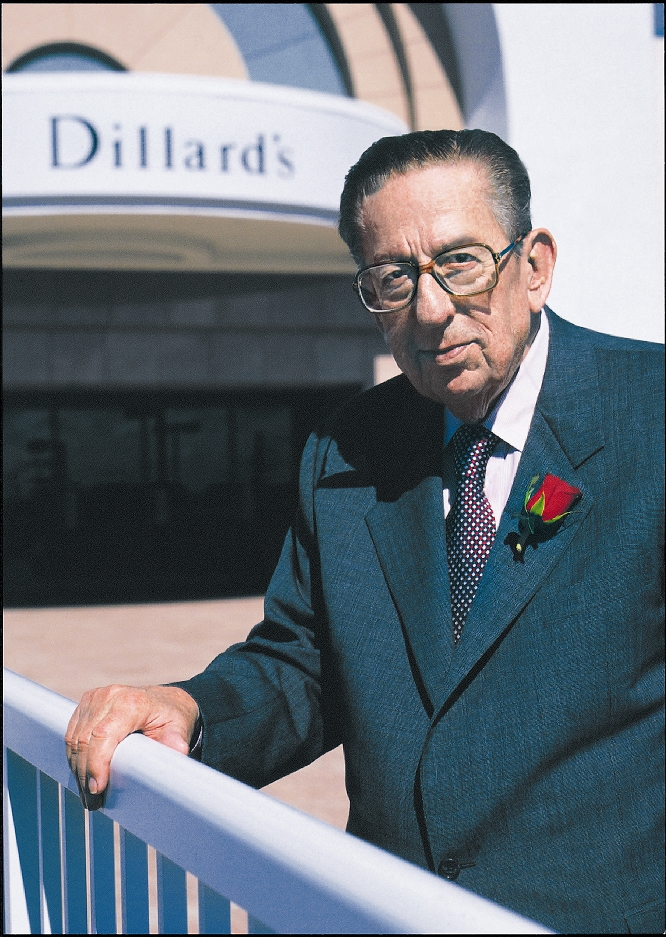 William T. Dillard and the store that kept changing its address