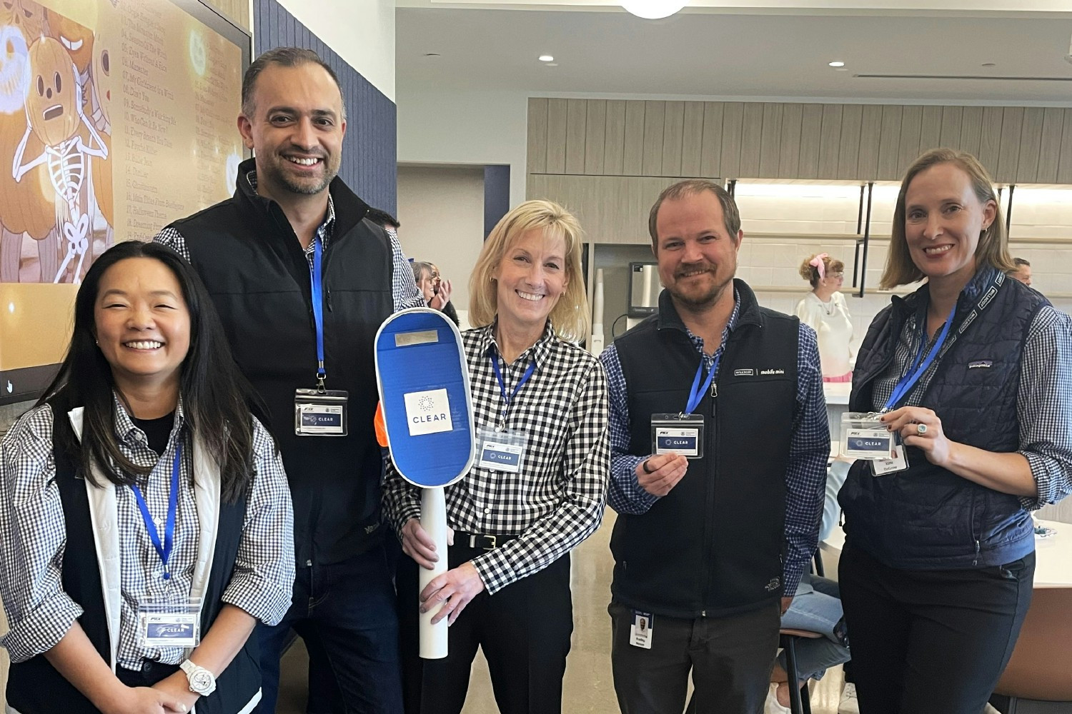 Five WillScot team members pictured together