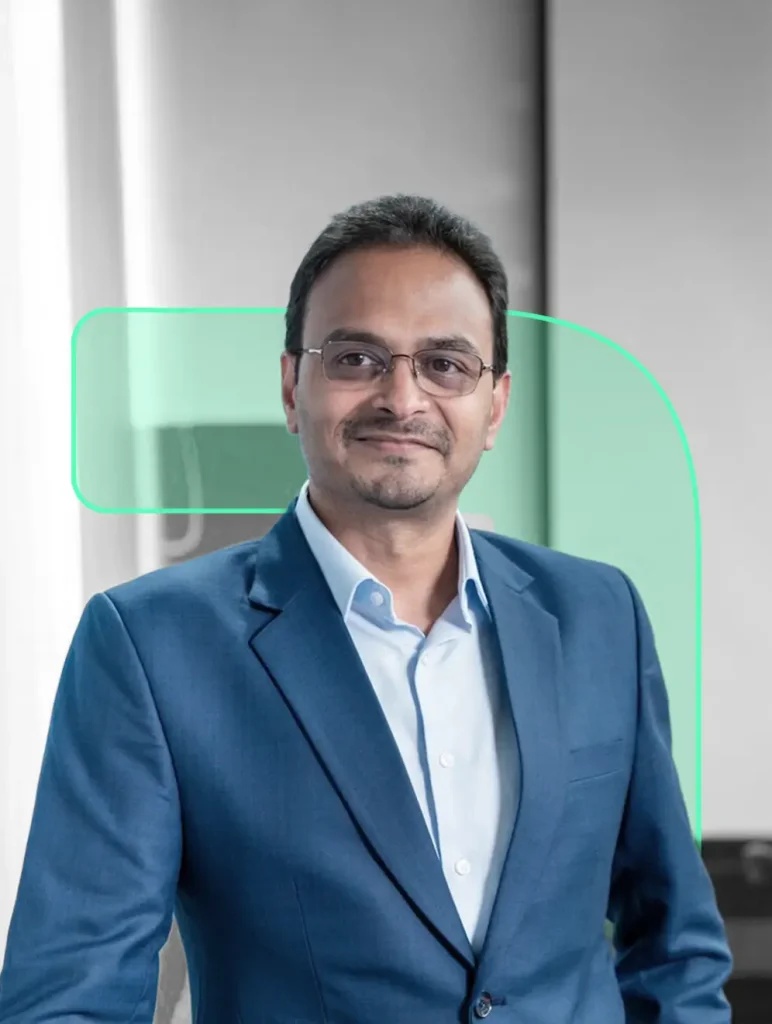 Hari Sethalapathy, Winfo Solutions co-founder and CEO, in the company’s official leadership portrait