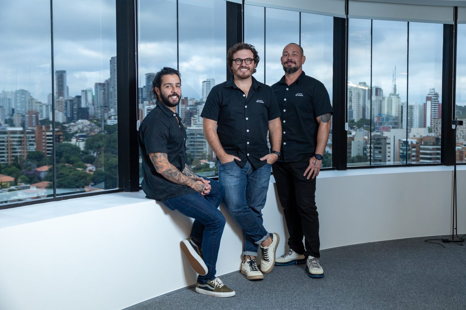 Winnin co-founders Erich Oliveira, Gian Martinez and Carlos Camolese