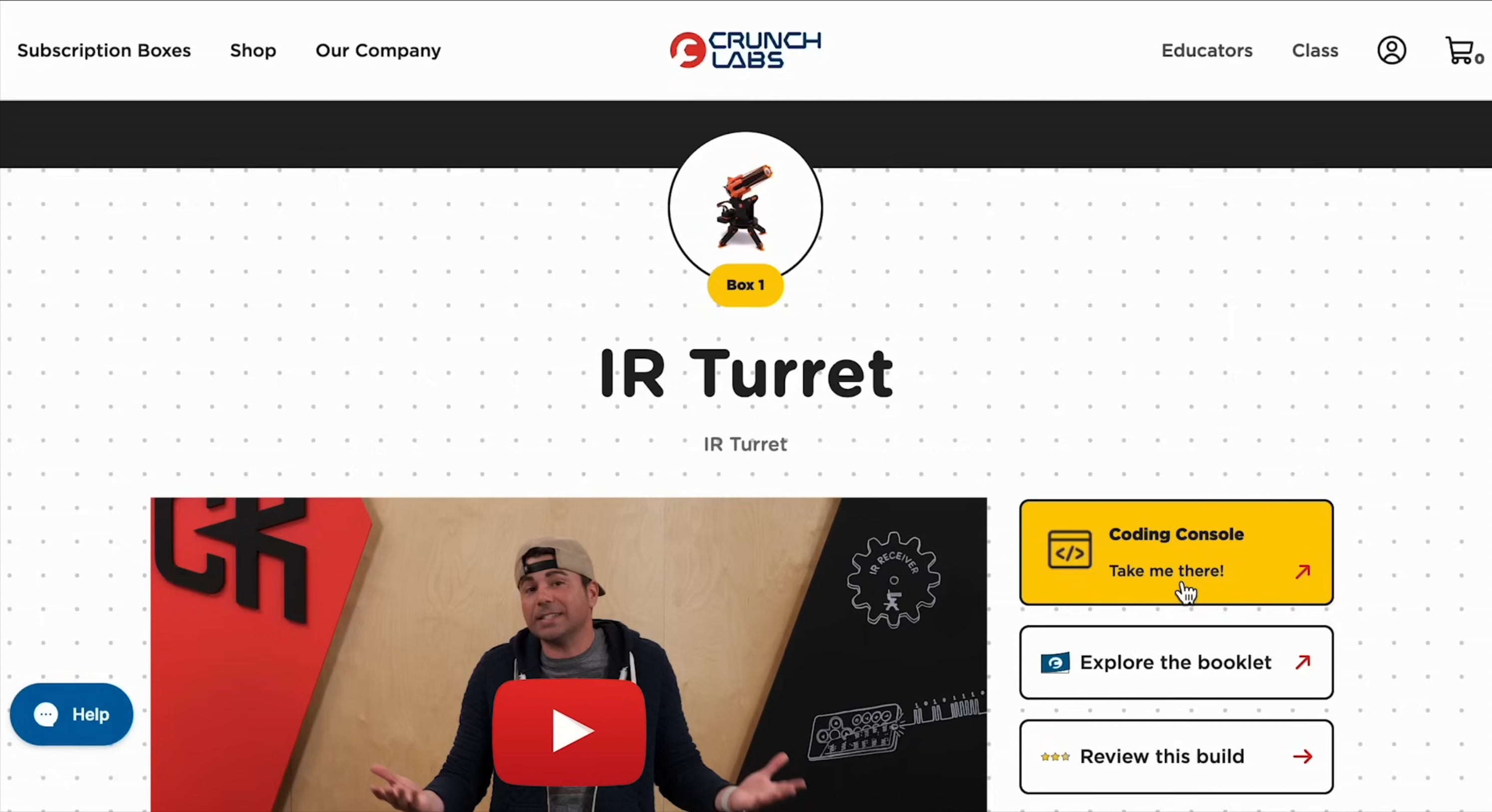 CrunchLabs product and digital learning experience