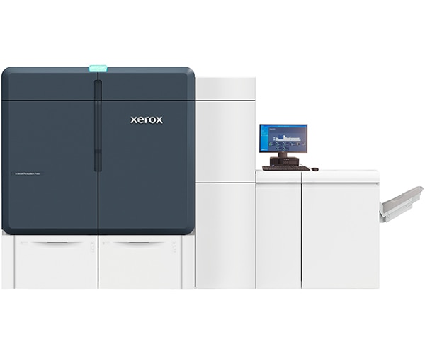 Front view of a Xerox Iridesse Production Press