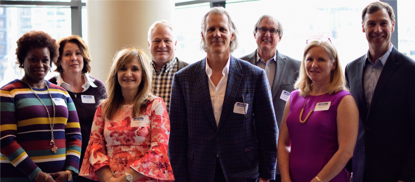 Xsolis team members gathered at a company event
