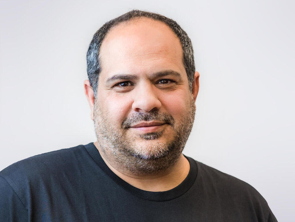 Yair Adato in a black T-shirt, in a Bria press photograph