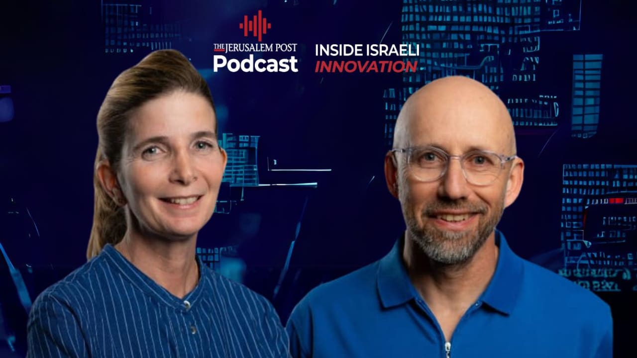 Yair Amsterdam and Hila Geva in the image accompanying their Jerusalem Post interview