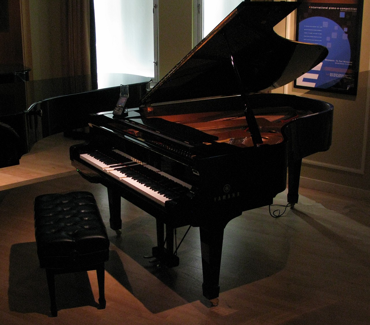 Yamaha Disklavier reproducing grand piano