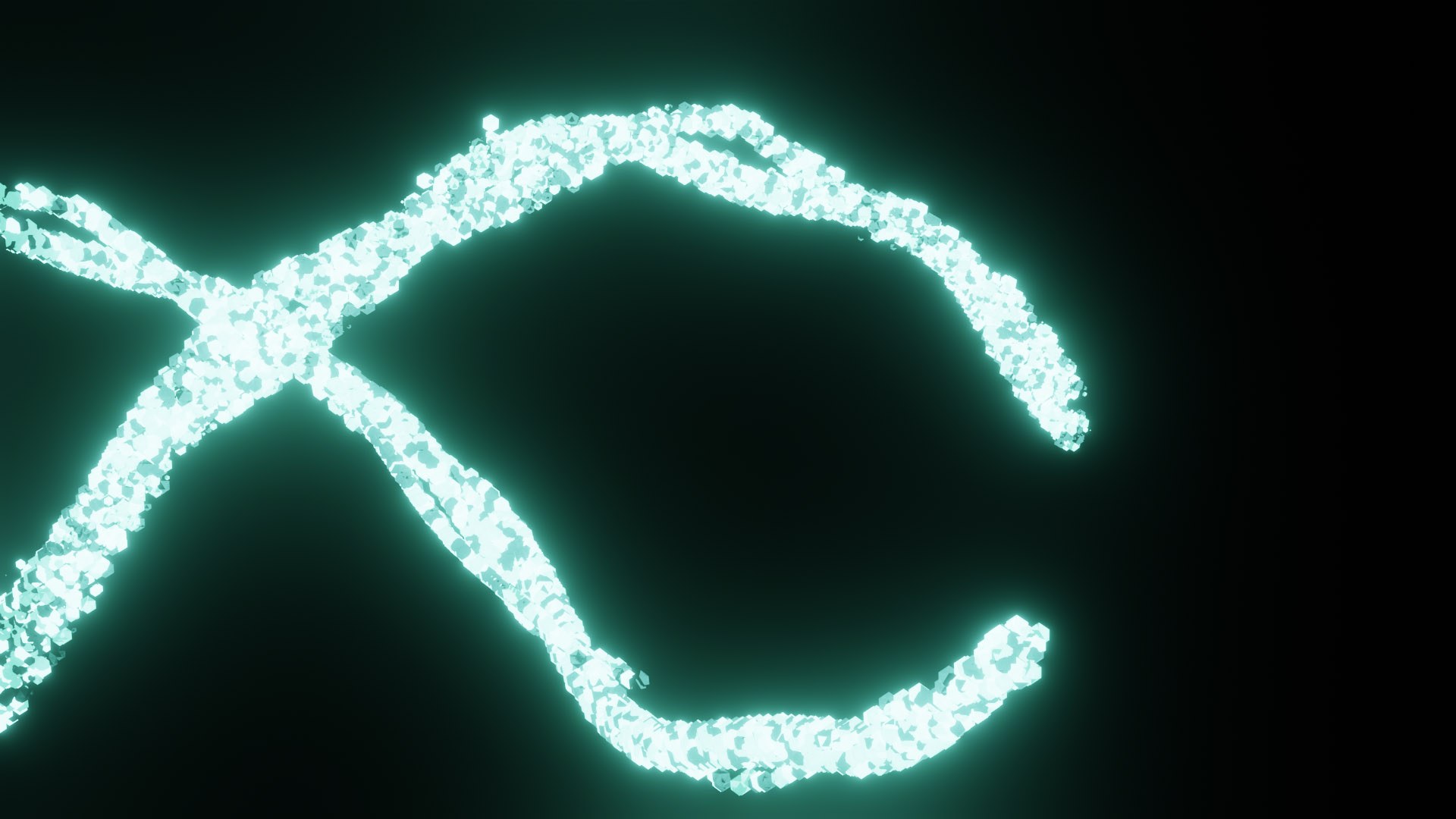 Abstract DNA double-helix rendering used as Yatiri Bio's science motif
