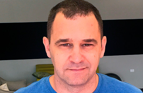 Yoav Markiewicz wearing a blue shirt, pictured during the MyHeroes period
