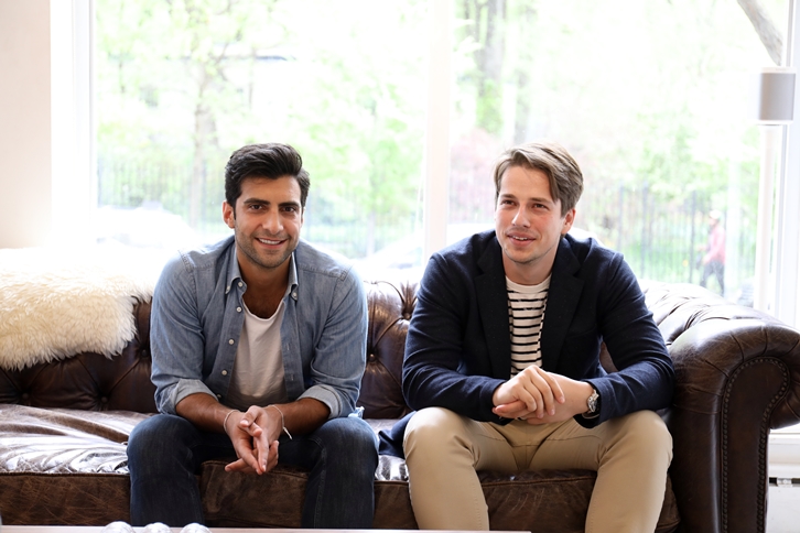 Life House cofounders Rami Zeidan, left, and Yury Yakubchyk, right, seated together