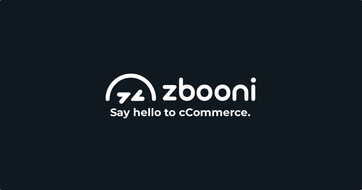 Zbooni logo - Say hello to cCommerce
