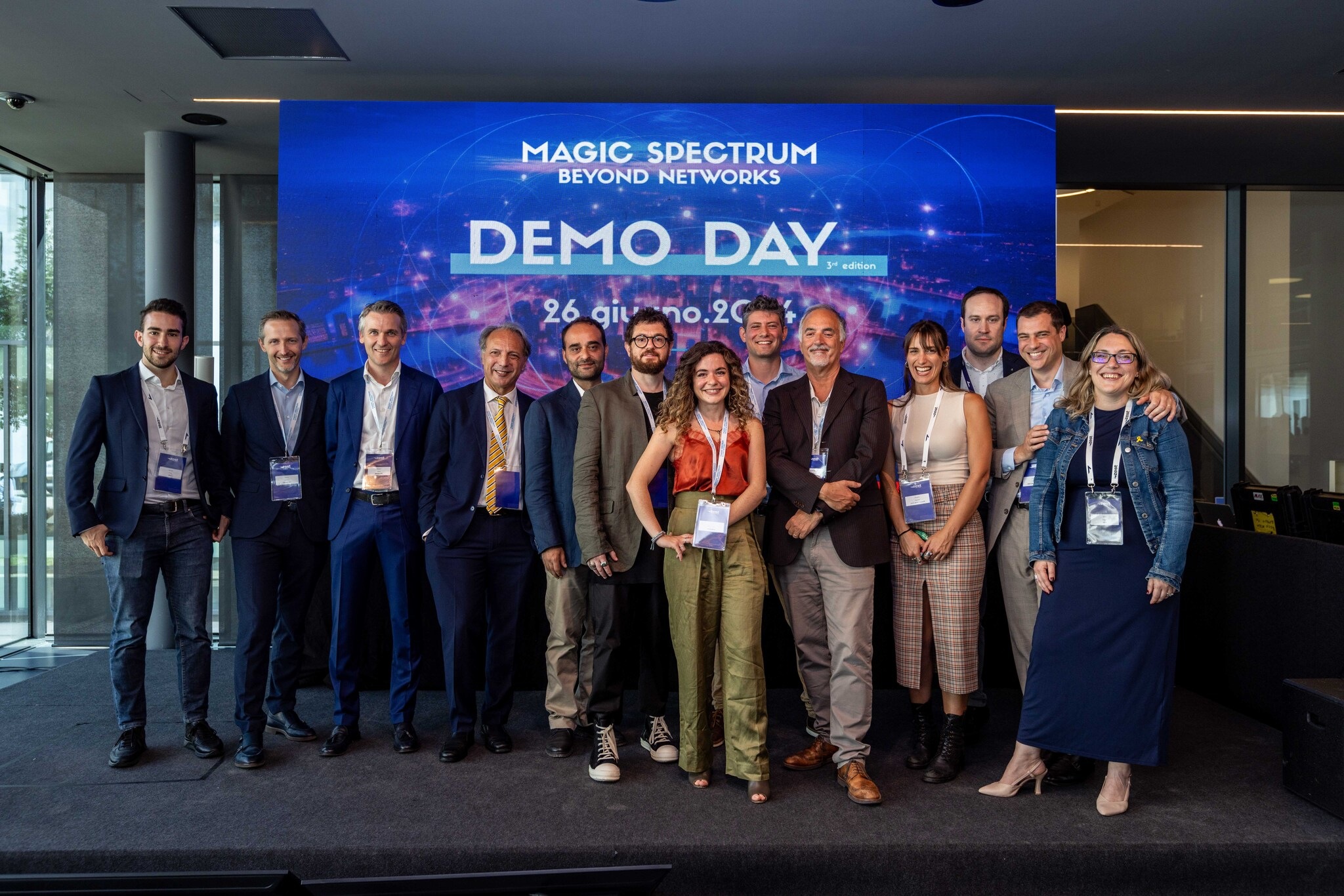 Participants gathered at Magic Spectrum’s third-edition Demo Day
