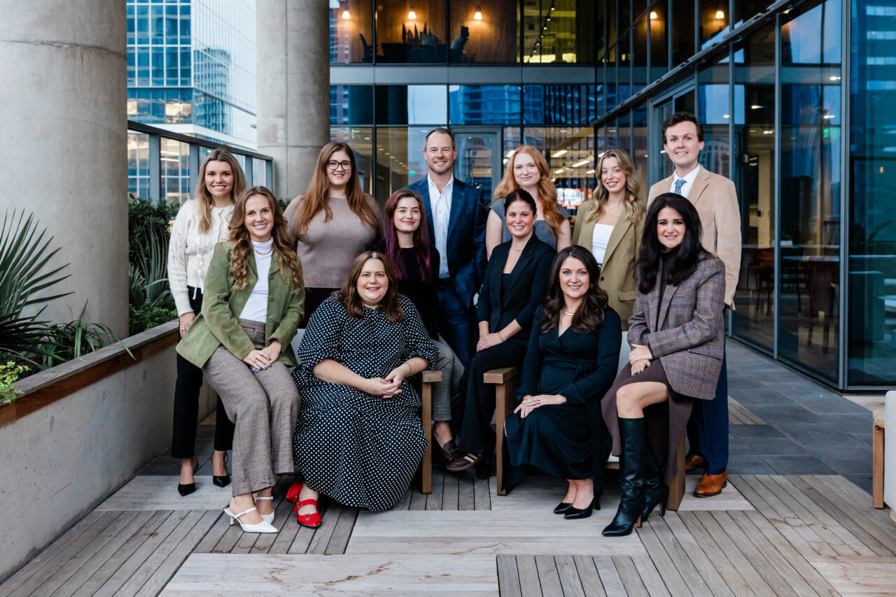 The Zilker Media team gathered together in Austin