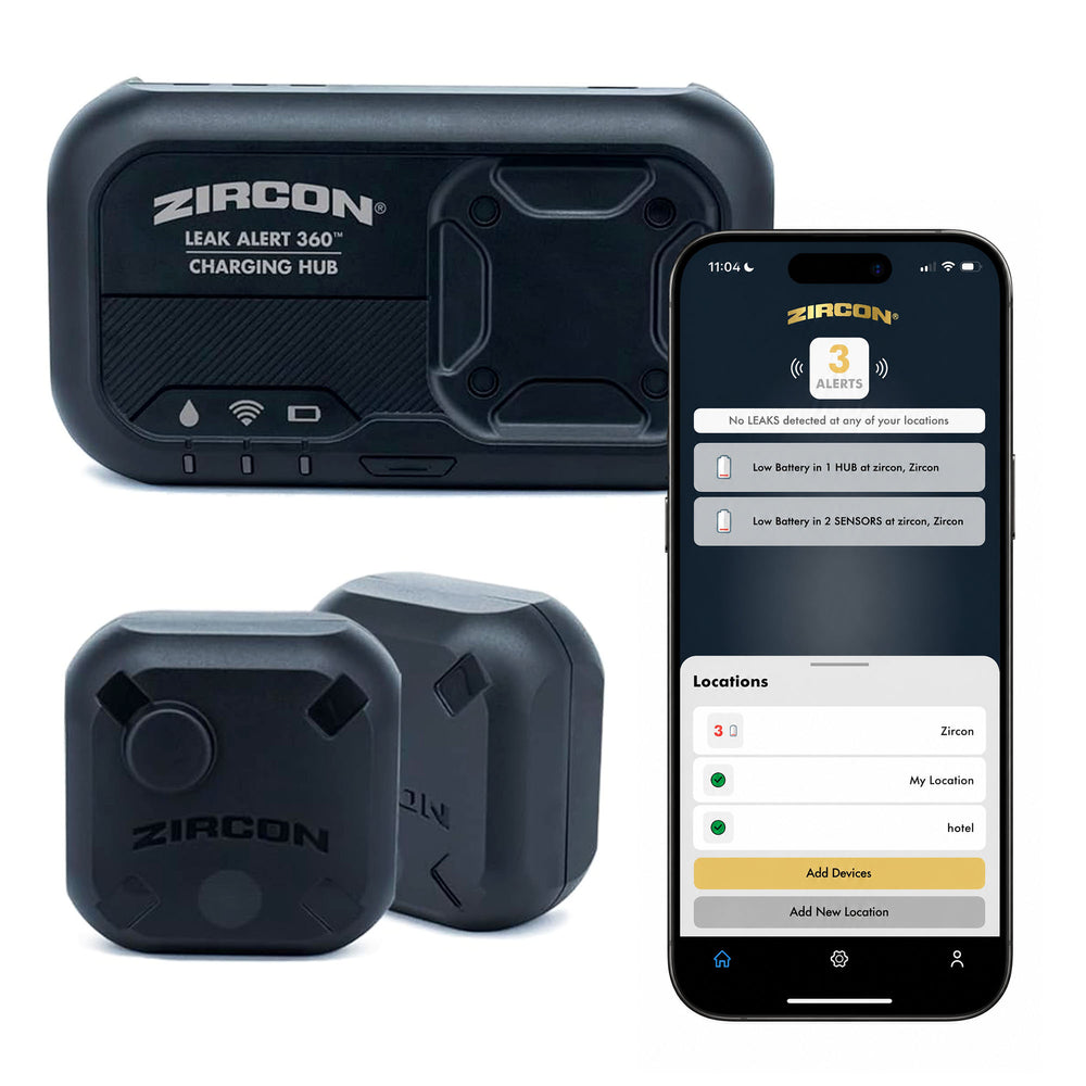 Zircon Leak Alert 360 water leak detector