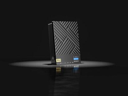 ZOLA FLEX MAX power unit photographed against a dark background