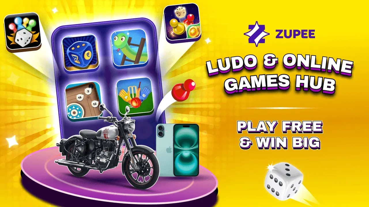 Zupee promotional artwork showing its mobile board-game collection