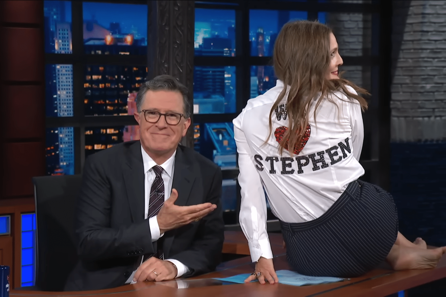 Stephen Colbert, late night host and satirist, New York
