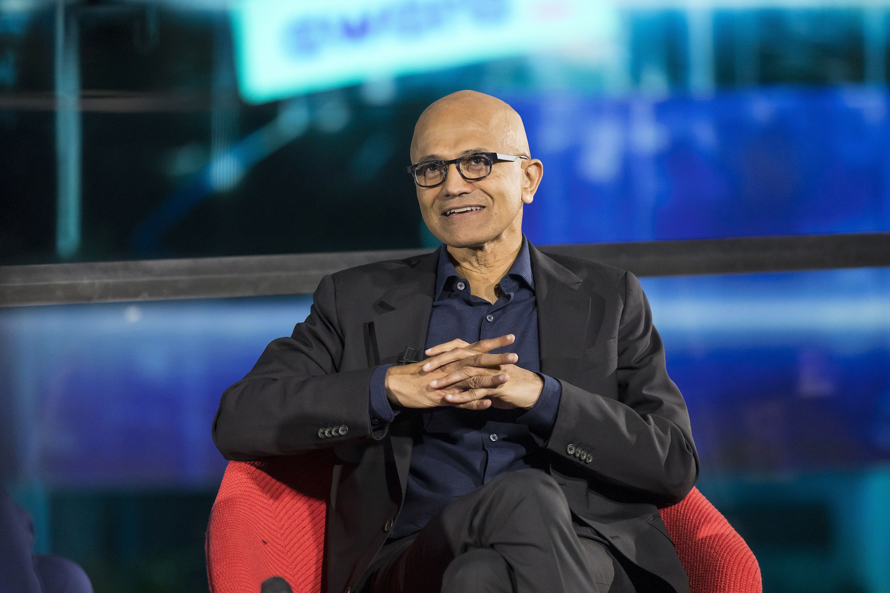 Satya Nadella, Chairman and CEO of Microsoft, Indian-American tech executive, Hyderabad